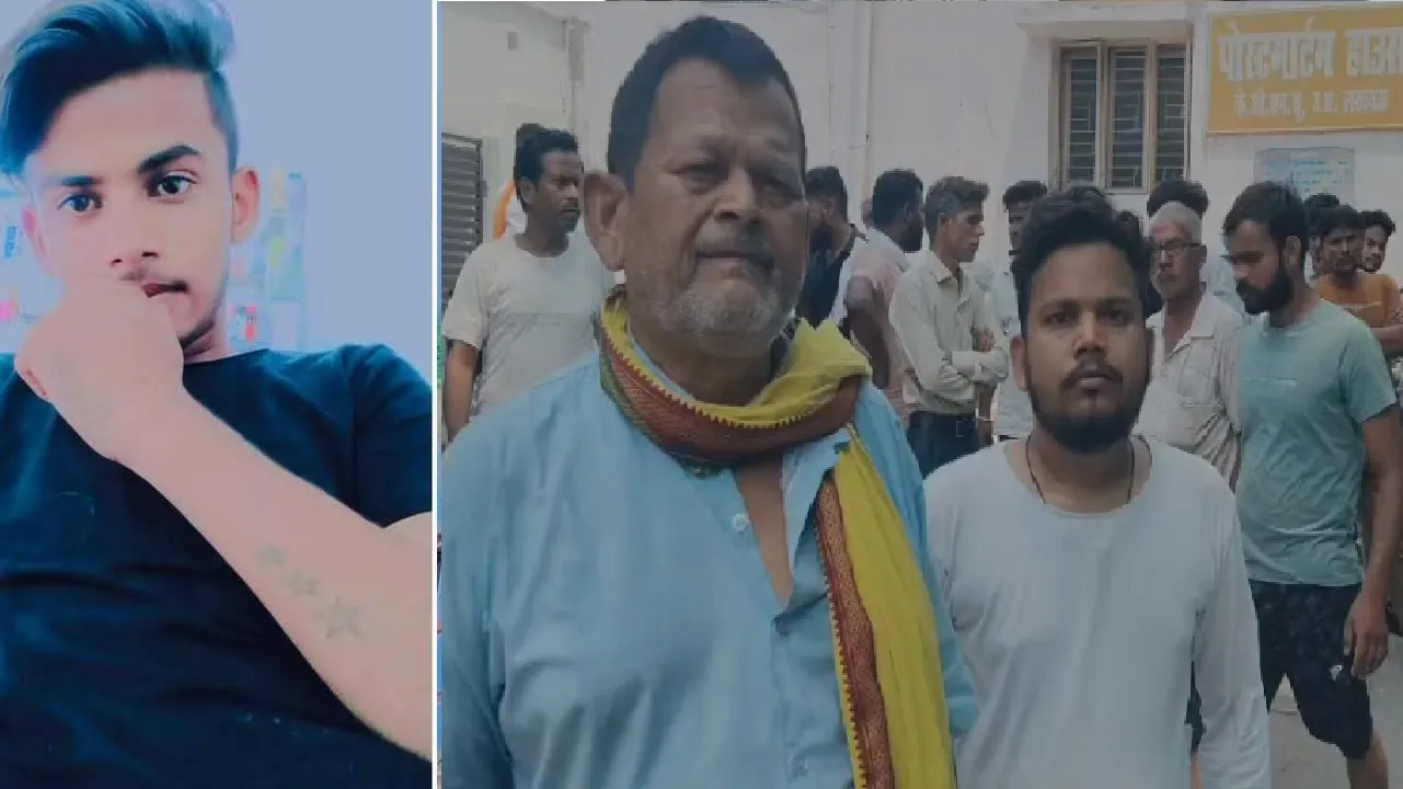 पोस्टमार्टम हाउस के बाहर खड़े परिजन