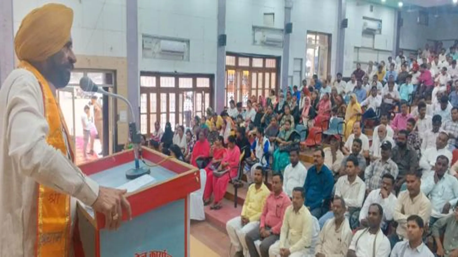 पीलीभीत में बोले प्रभारी मंत्री...एक राष्ट्र एक चुनाव जनता और प्रशासन का बोझ करेगा कम