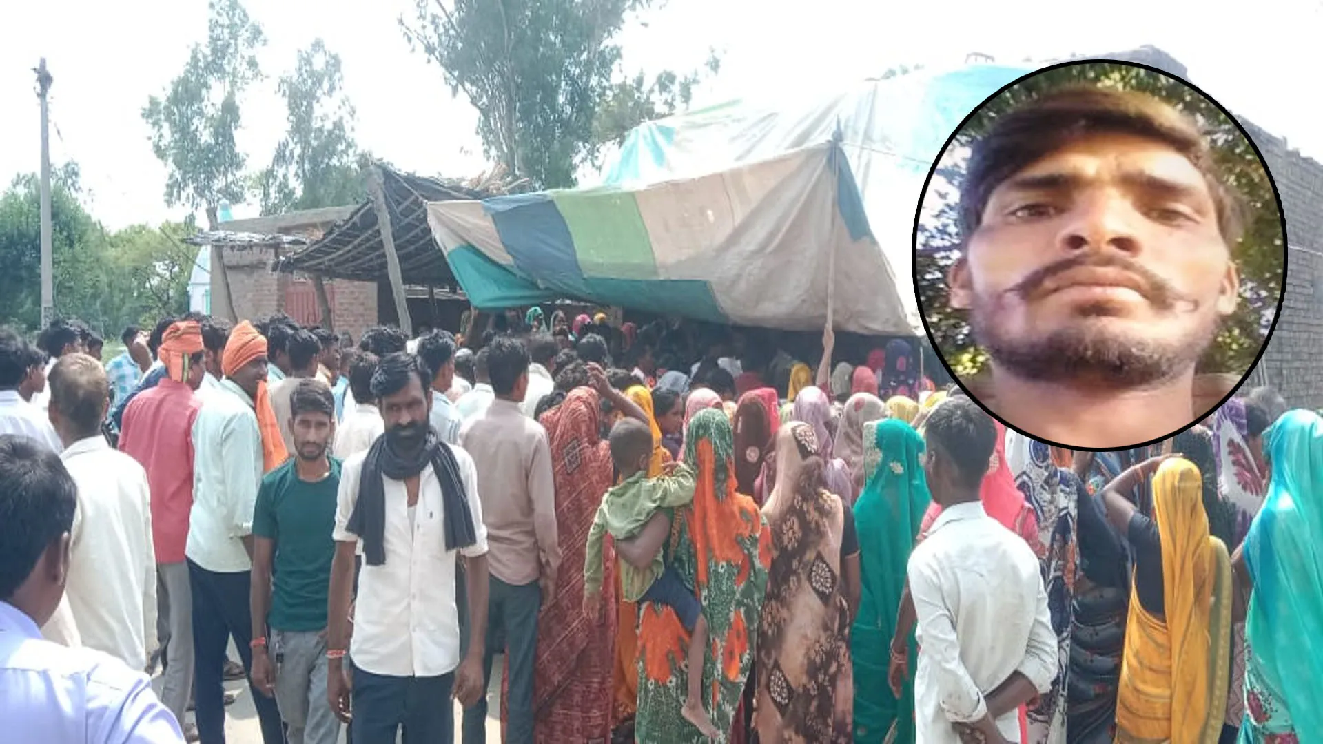 बदायूं: अनियंत्रित ट्रैक्टर-ट्रॉली पलटी, युवक की मौत, दो घायल