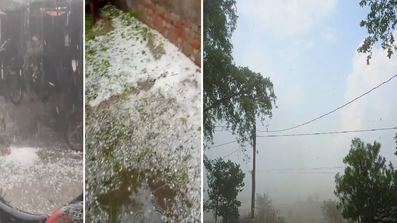 बादल छाने से शहर में बदला मौसम, ग्रामीण इलाकों में हुई बारिश