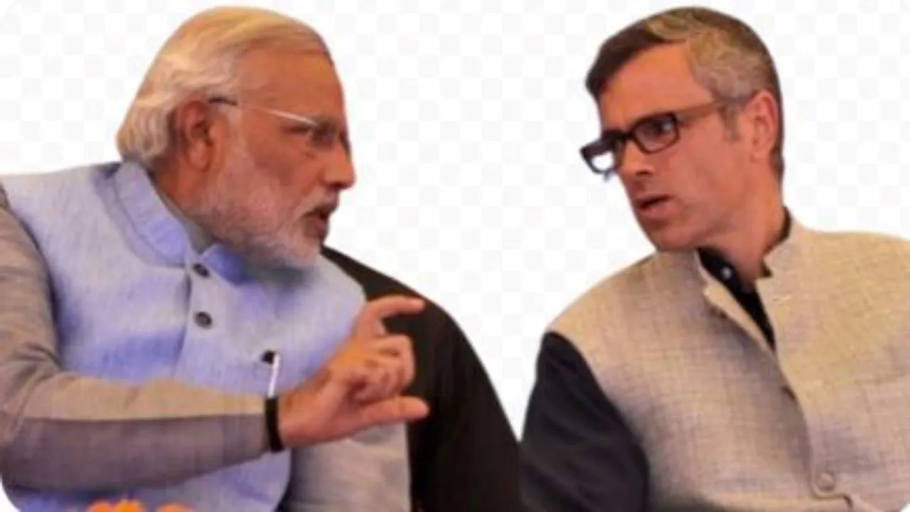 जम्मू कश्मीर के मुख्यमंत्री उमर अब्दुल्ला ने की प्रधानमंत्री नरेन्द्र मोदी से मुलाकात 