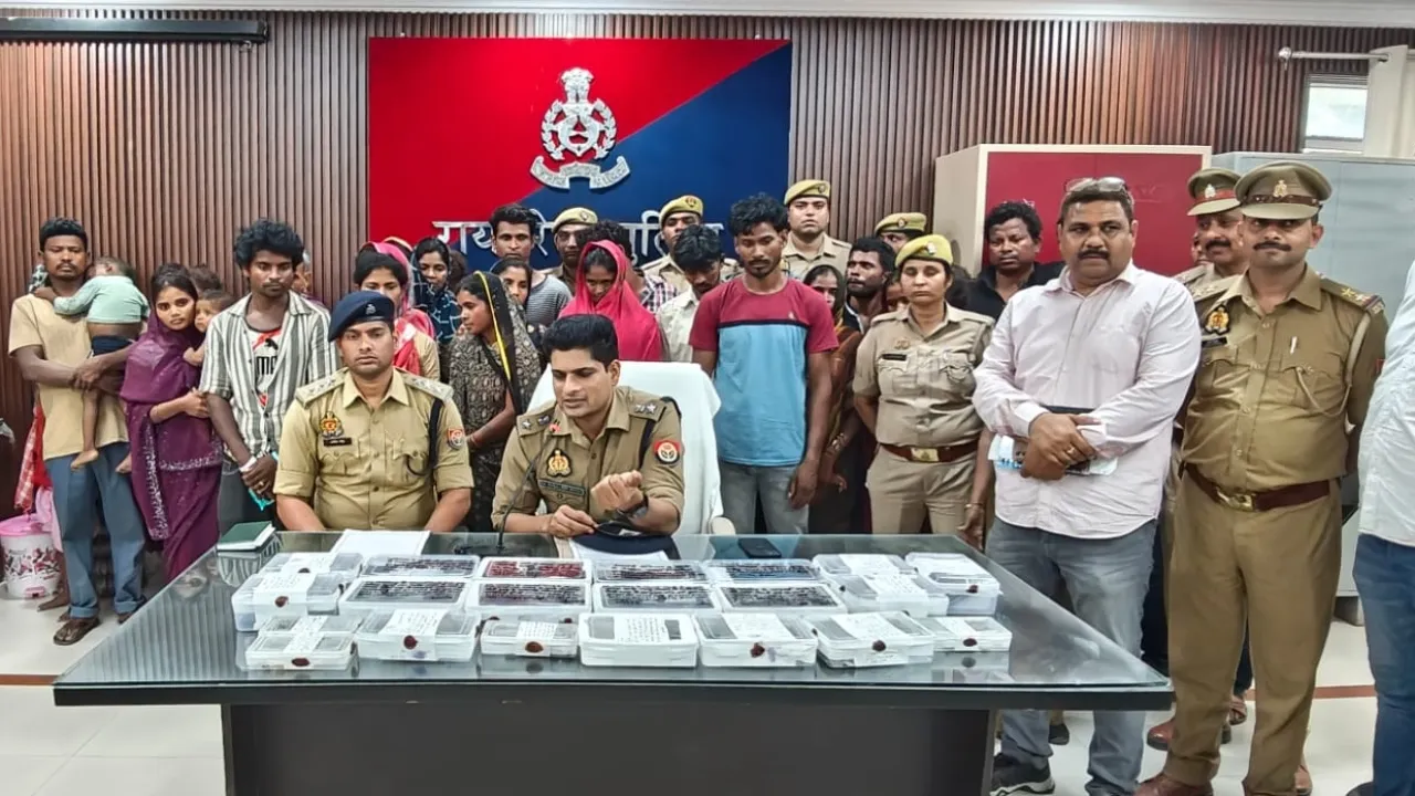 झारखंड गैंग के 23 सदस्य गिरफ्तार : टप्पेबाजी और चोरी की वारदातों को देते थे अंजाम