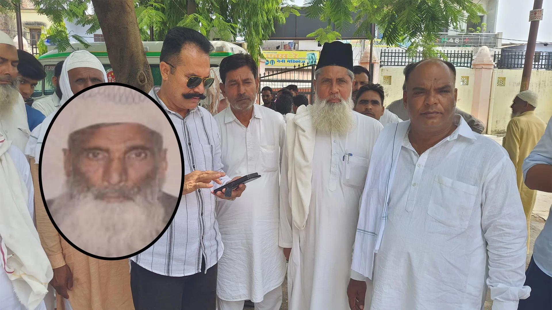 रामपुर: रॉन्ग साइड चल रहे वाहन ने मारी टक्कर...बाइक सवार किसान की मौत, बेटा घायल