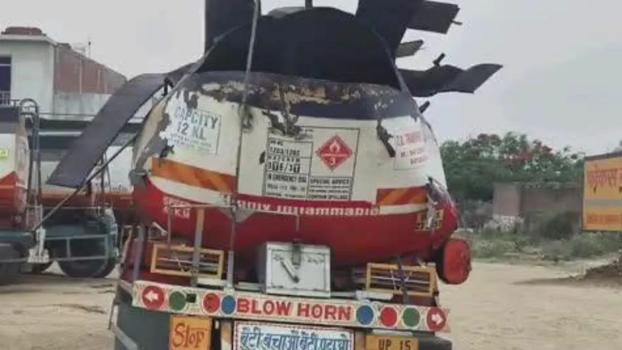 बरेली: वेल्डिंग के दौरान टैंकर में ब्लास्ट, हेल्पर की दर्दनाक मौत