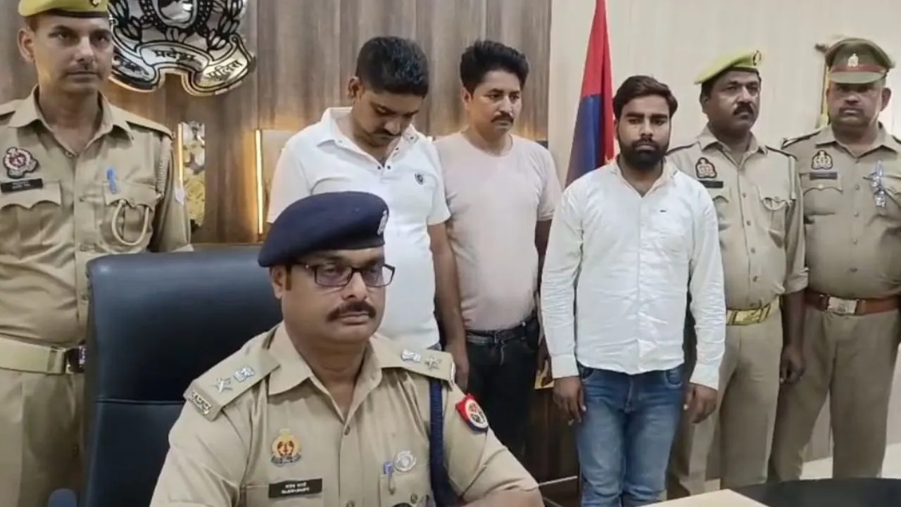 कासगंज: पुलिस ने तीन जनपदों में चोरी की घटनाओं का किया खुलासा, तीन चोर गिरफ्तार