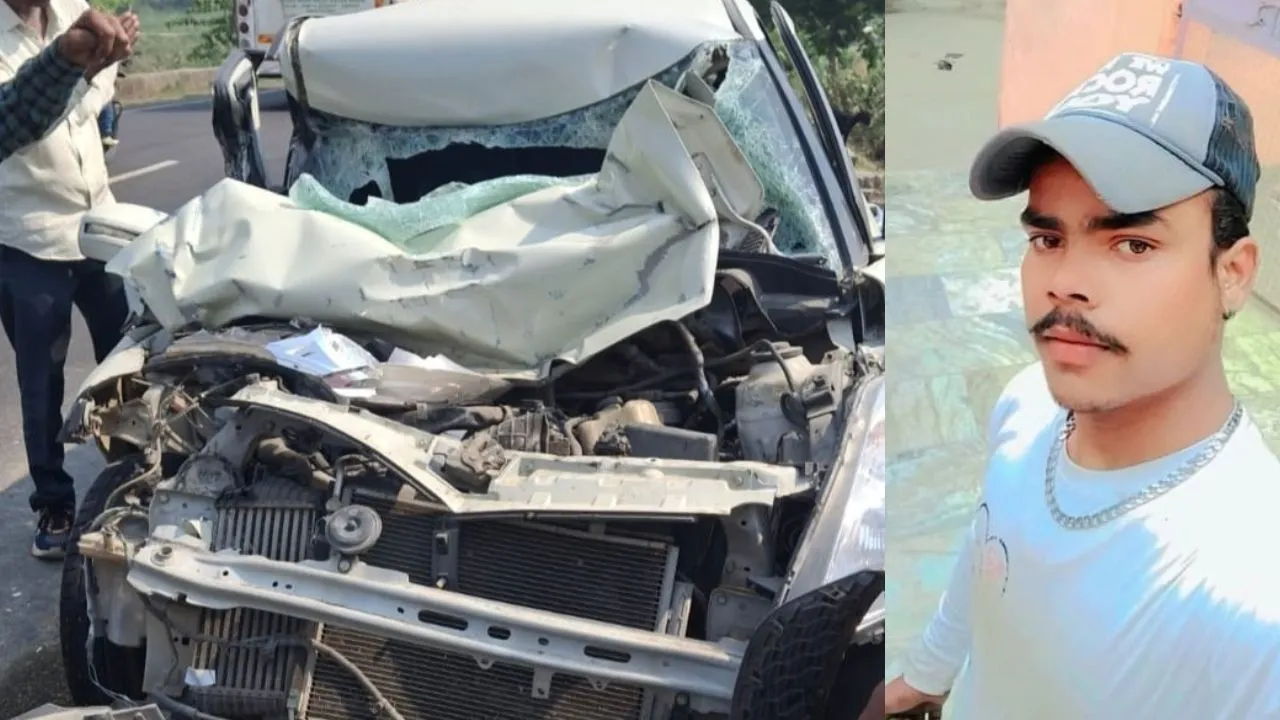 लखीमपुर खीरी: धान भरी ट्रैक्टर-ट्राली की टक्कर से कार सवार की मौत, साथी घायल