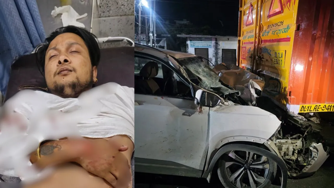अमरोहा: कार की कैंटर से भिड़ंत में इंडियन आइडल सिंगर पवनदीप समेत 3 घायल...नींद बनी हादसे की वजह