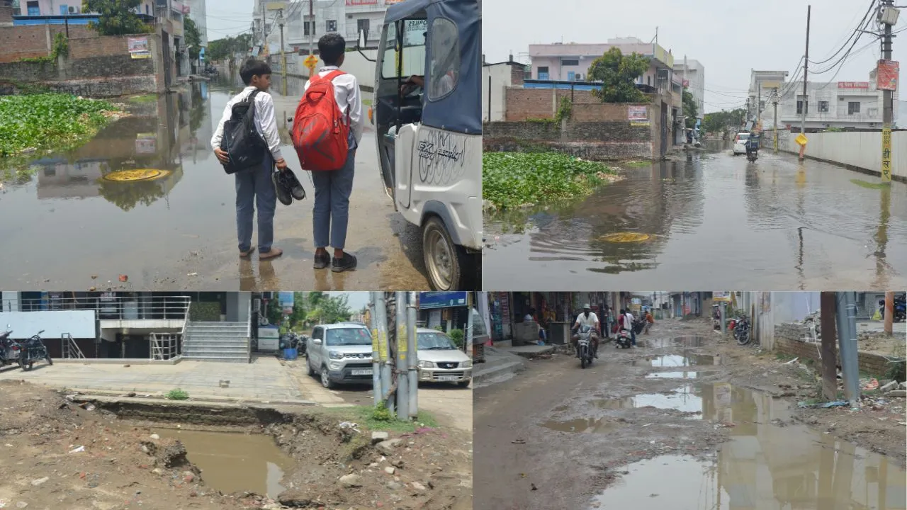 बरेली: 45 मिनट की बारिश में डूबा शहर, मानसून में क्या होगा हाल!