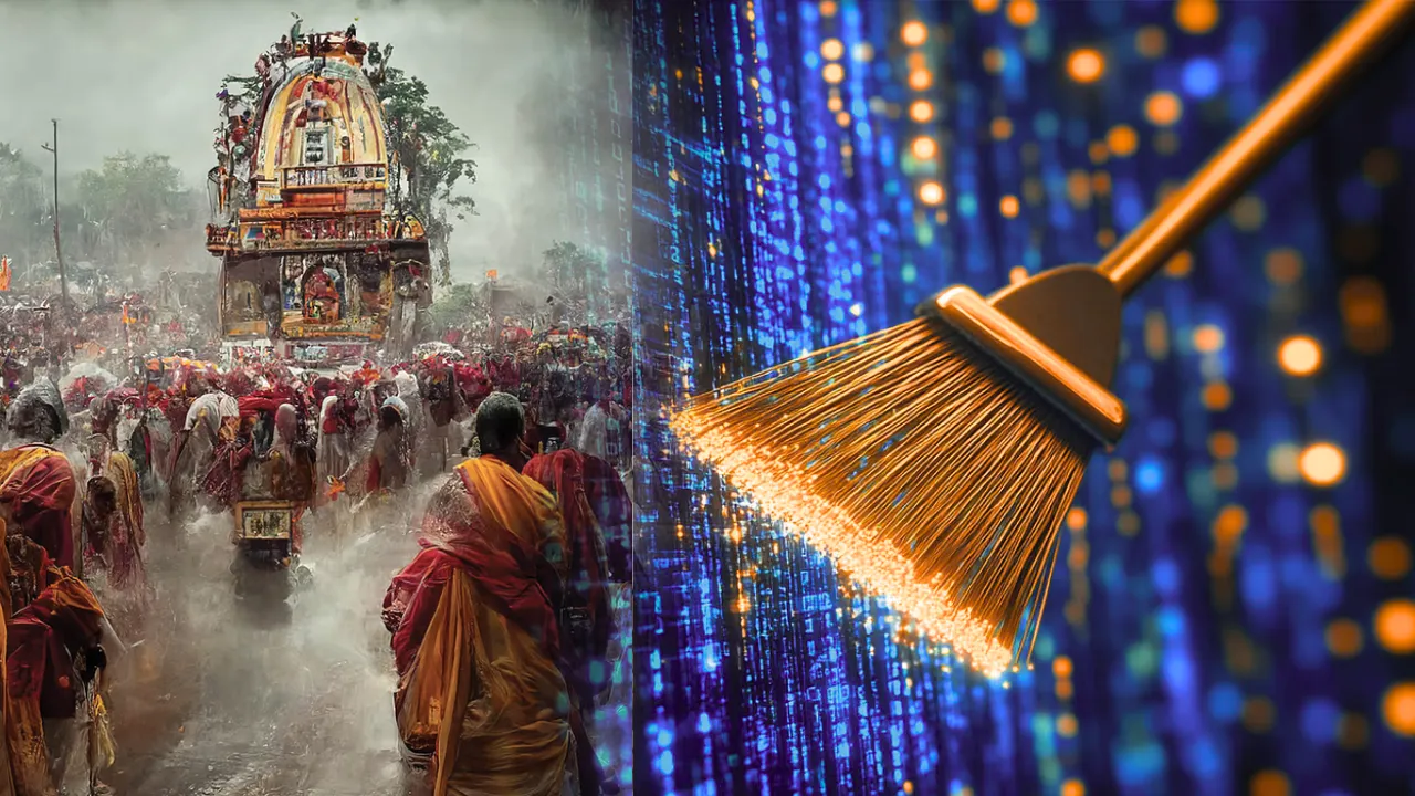 जगन्नाथ रथ यात्रा शुरू होने से पहले आखिर क्यों की जाती है सोने की झाडू से सफाई? जानिए क्या है धार्मिक महत्व