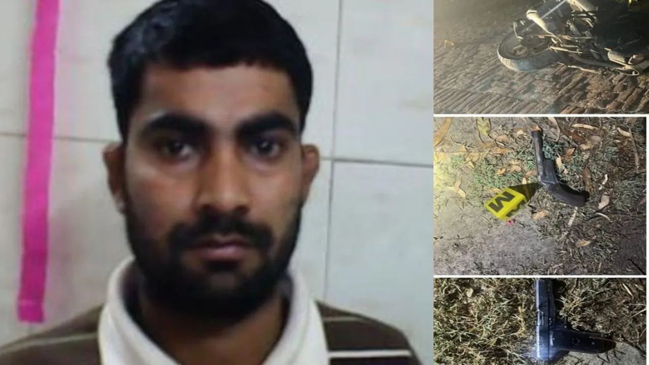 UP News: लूटपाट और ट्रक चालकों की हत्या करने वाले गिरोह का इनामी सदस्य मुठभेड़ में ढेर