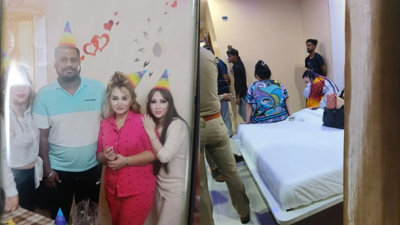 पुलिस की लापरवाही या सांठगांठ... छापे से पहले उज्बेकिस्तानी महिला ने विदेशी साथियों को मौके से भगाया, जांच के नाम पर हो रही खानापूर्ति