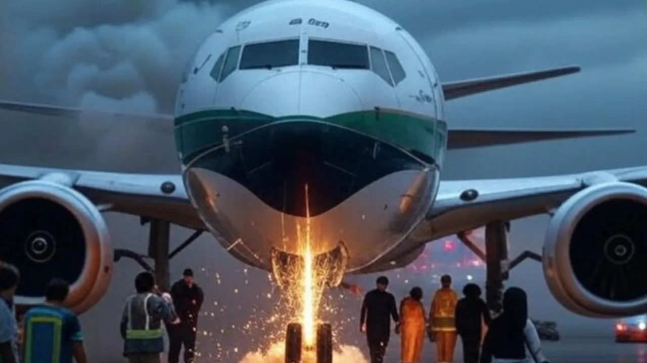 Lucknow News: लखनऊ एयरपोर्ट पर टला बड़ा हादसा, लैंडिंग के समय प्लेन के पहिए से निकली चिंगारी, धुआं देख 250 हज यात्रियों की अटकी सांसें 