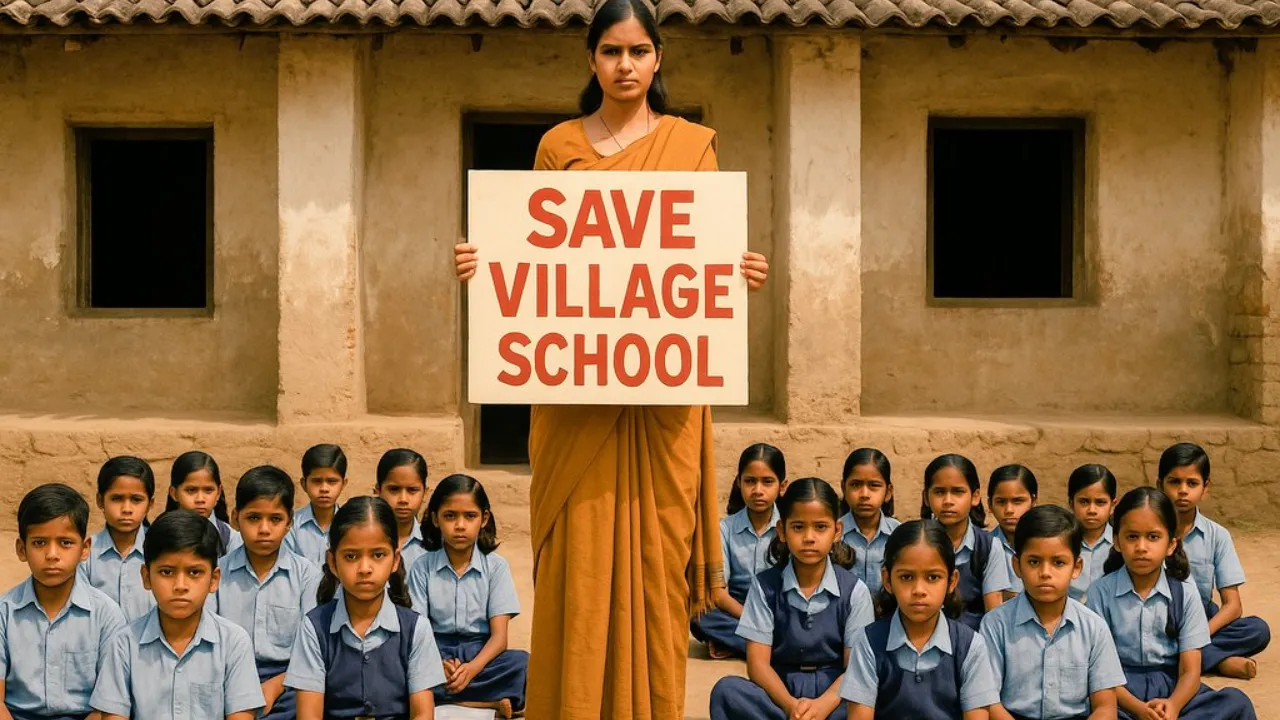 परिषदीय विद्यालयों के विलय प्रकिया का विरोध हुआ तेज, सोशल मीडिया प्लेटफार्म पर 'सेव विलेज स्कूल' नाम से चल रही मुहिम