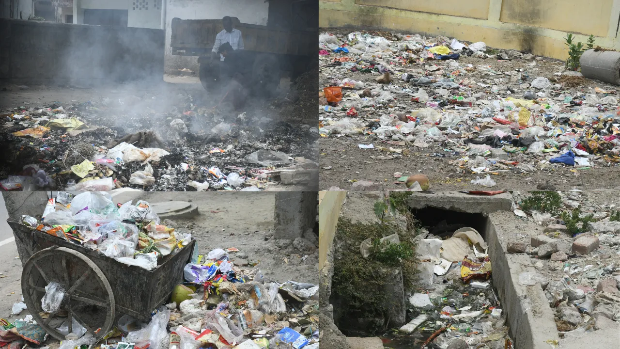 अमृत विचार आपके द्वार: इस गुलिस्तां में फूल नहीं, दिखता है कूड़े से उठता हुआ धुआं, ये है चिनहट प्रथम वार्ड संख्या 50