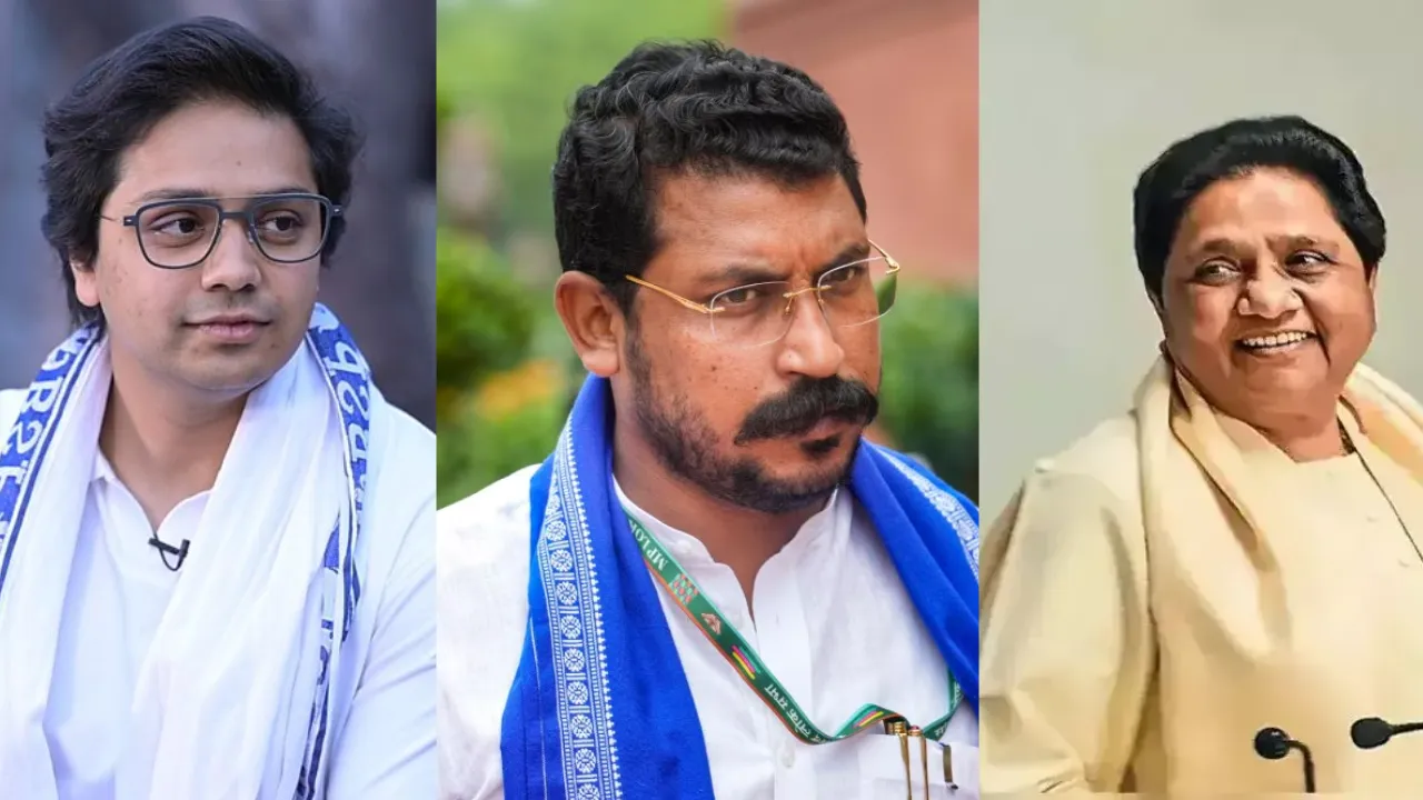 UP Politics: मायावती के 'बरसाती मेंढक' बयान पर चंद्रशेखर का करारा जवाब, आकाश आनंद पर साधा निशाना