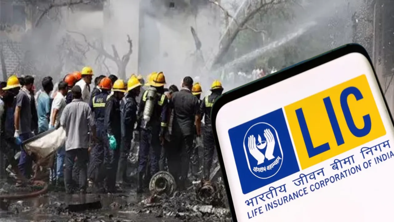 LIC ने एयर इंडिया विमान दुर्घटना पीड़ितों के लिए दावा निपटान प्रक्रिया में दी ढील, जानिए कैसे अपको मिलेगा Insurance का पैसा