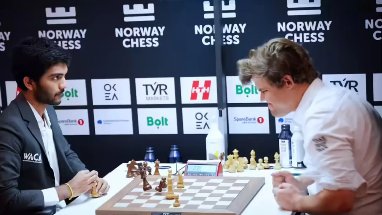 Norway Chess 2025: गुकेश ने वेई यी को हराया, कार्लसन के साथ बने खिताब के दावेदार