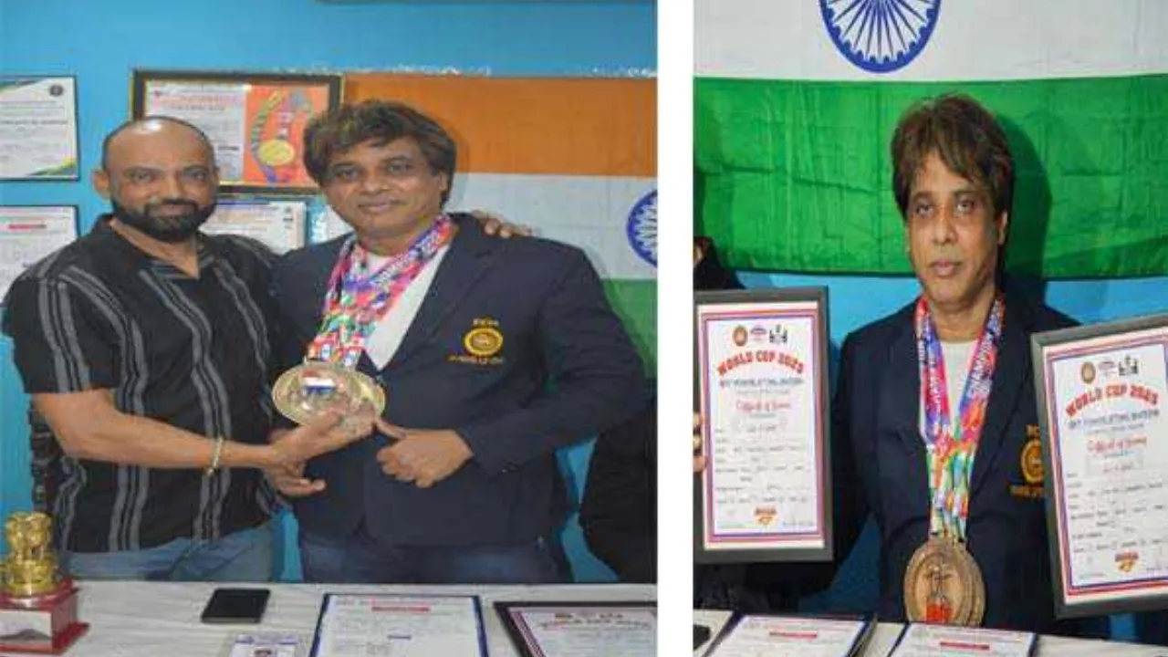 IBBF World Powerlifting Championship: 56 साल के ललित भाई पटेल ने चैंपियनशिप में मचाया धमाल, जीते तीन स्वर्ण पदक 