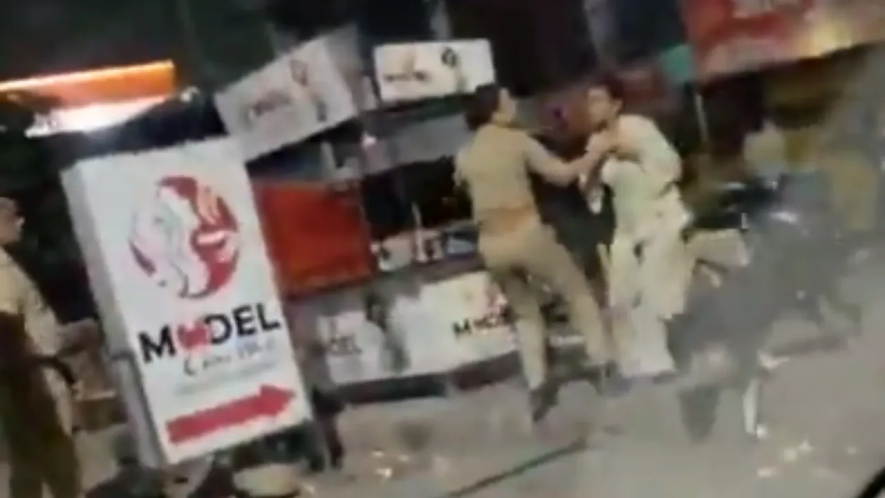 मॉडल चाय वाली से मारपीट के मामले में दरोगा-सिपाही लाइन हाजिर, वीडियाे वायरल होने के बाद DCP ने लिया एक्शन