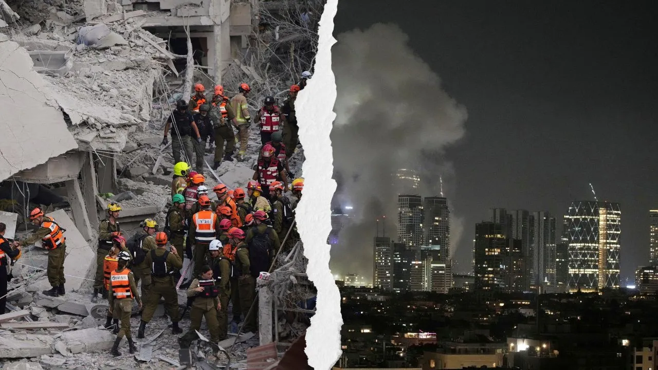 Israel Iran War: जवाबी हमले में ईरान ने इजरायल पर दागीं सैकड़ों मिसाइल, 41 नागरिक घायल व कई इमारतें क्षतिग्रस्त