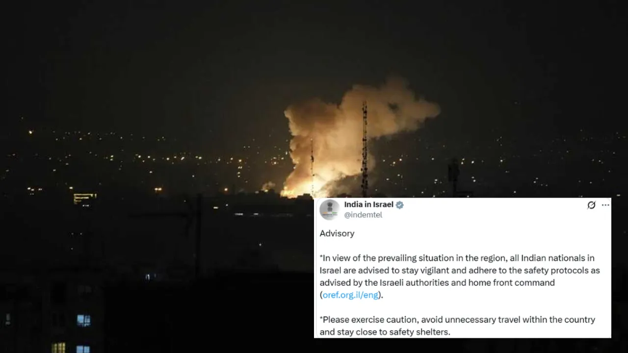 Israel Attack on Iran: इजरायल ने भारतीयों को दी सलाह, कहा- गैर जरूरी यात्रा से बचें, रहें अलर्ट