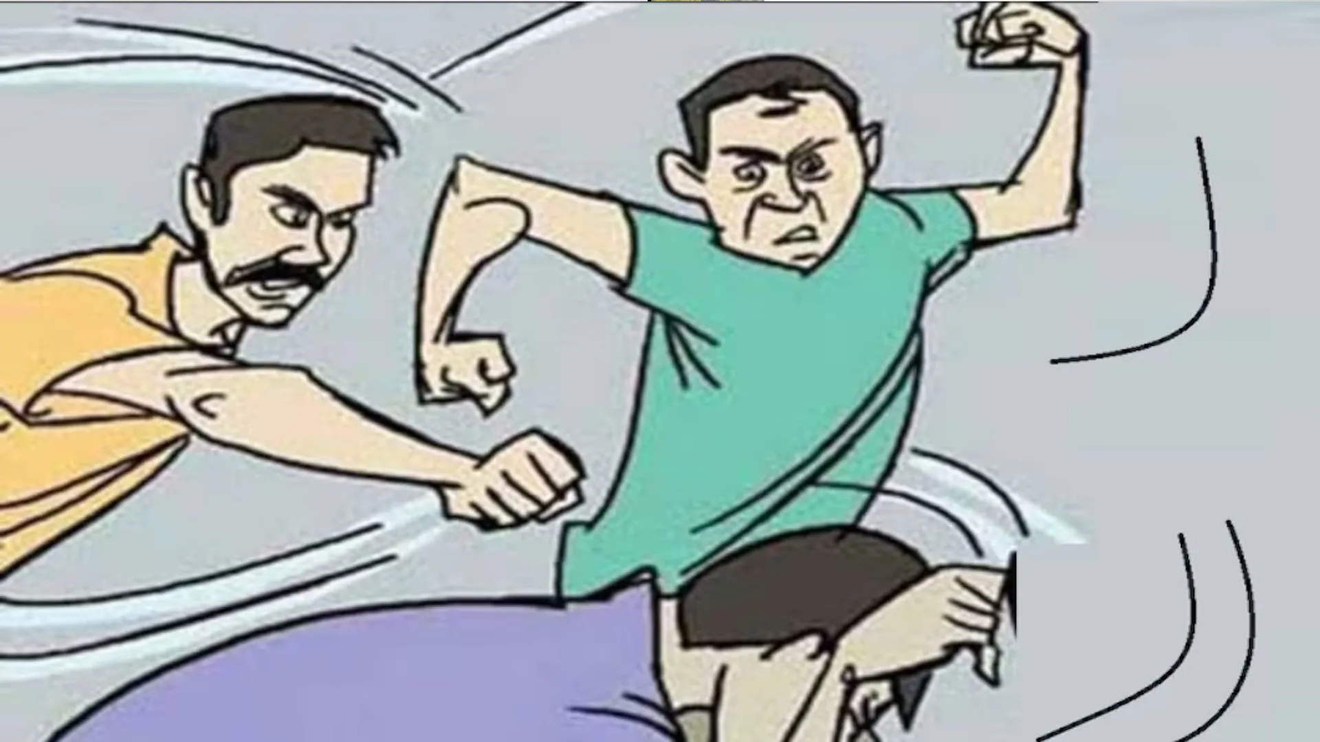 रामपुर : नायब नाजिर और उसके साथी ने कानूनगो को पीटा