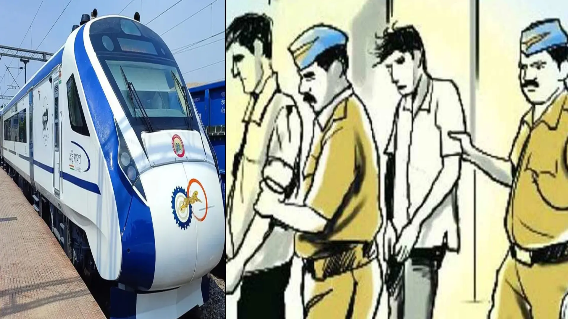 शाहजहांपुर : वंदे भारत एक्सप्रेस में पत्थर मारने वाले दो गिरफ्तार