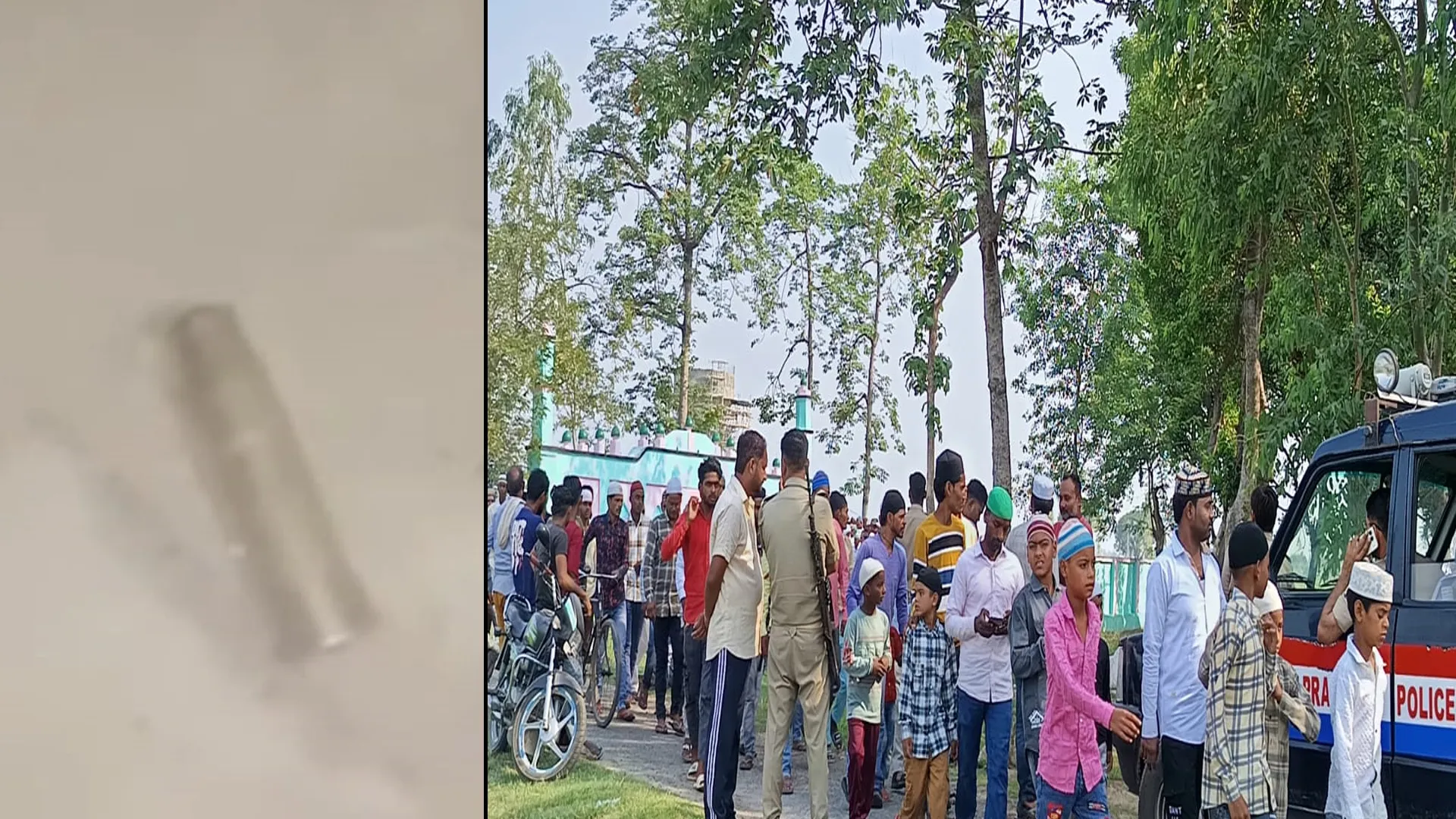 लखीमपुर खीरी : नमाज पढ़ाने का लेकर मुड़िया हेम सिंह में बवाल, तड़तड़ाईं गोलियां, हुआ पथराव