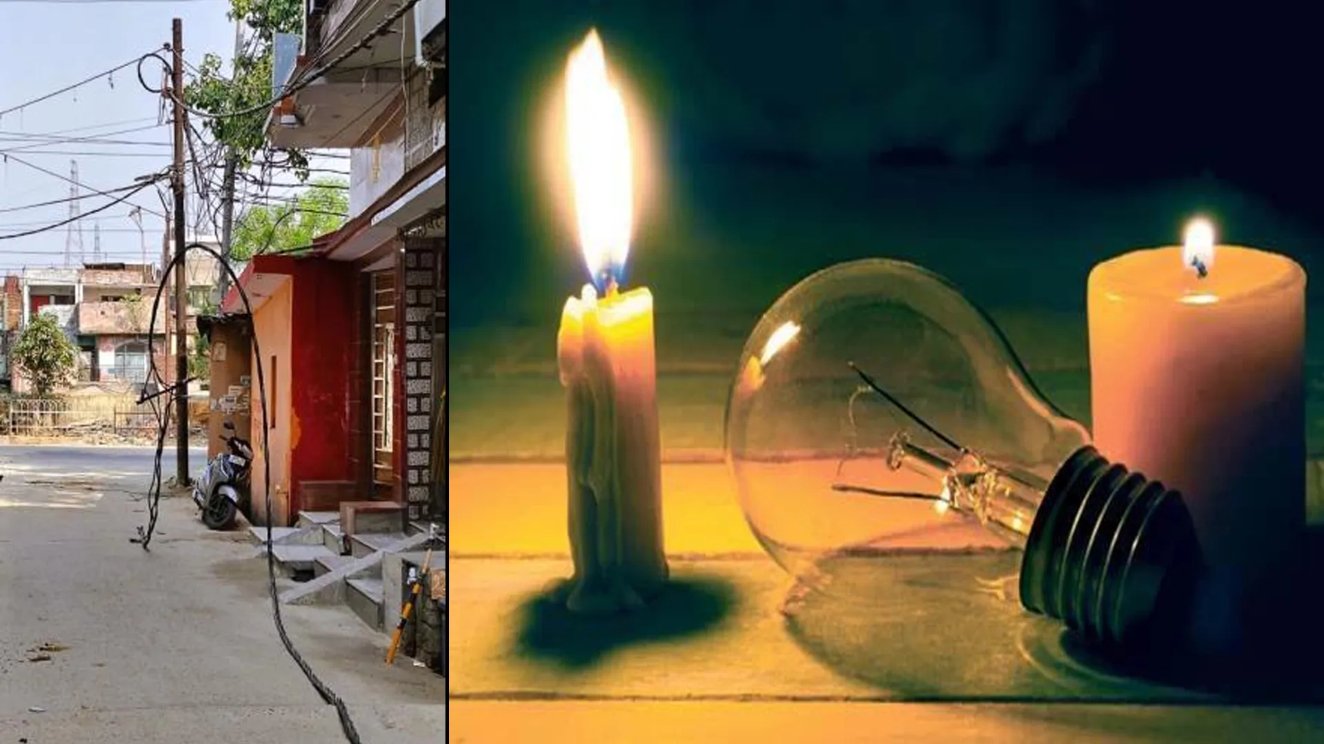 मुरादाबाद : लो वोल्टेज, तो कहीं एक फेस में बिजली गुल होने से गर्मी में लोगों के छूटे पसीने