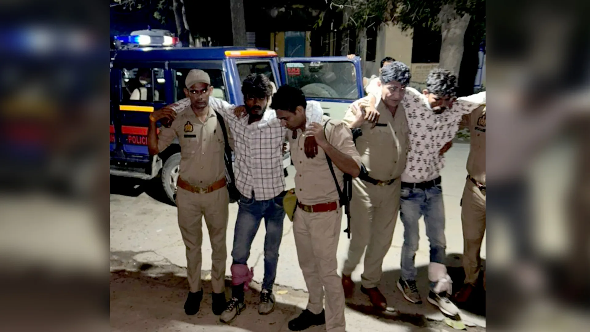 बदायूं : लूट की योजना बनाते चार बदमाश मुठभेड़ के बाद गिरफ्तार