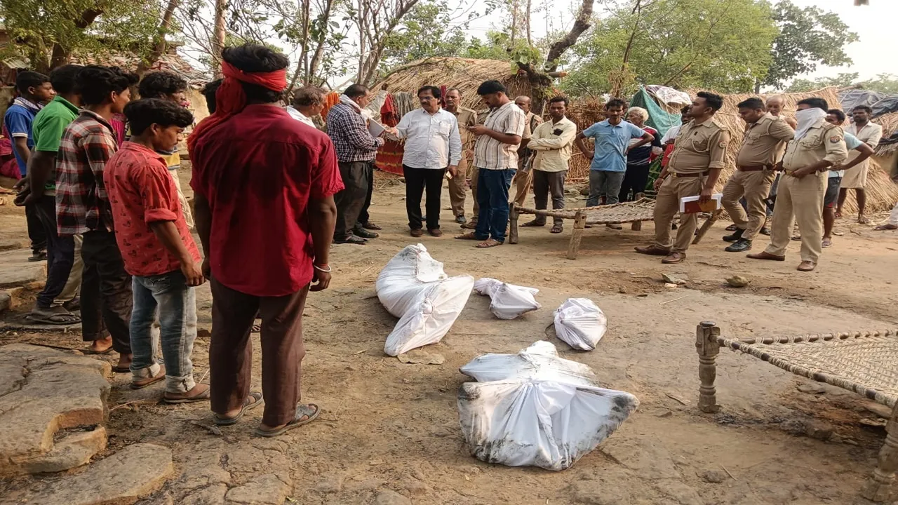प्रयागराज में आसमान से बरसी आफत, झोपड़ी पर आकाशीय बिजली गिरने से एक ही परिवार के चार लोगों की मौत 