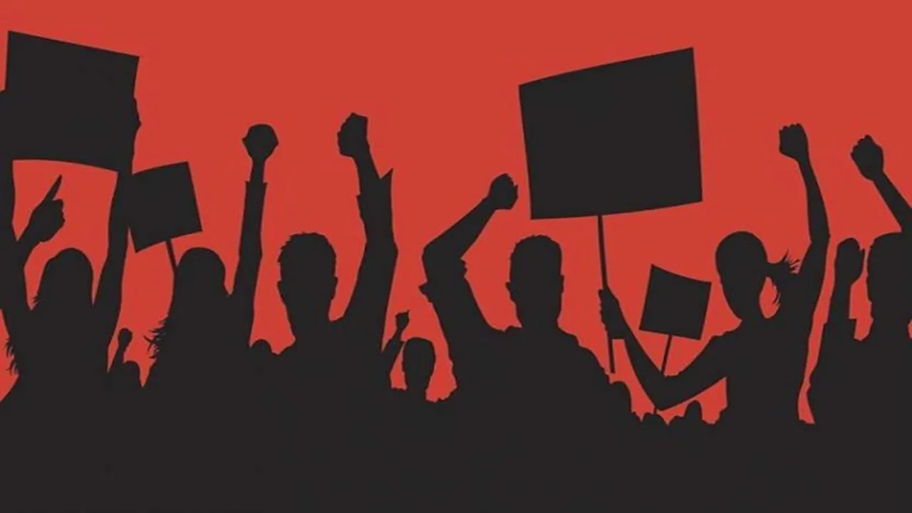 पाकिस्तान के सिंध प्रांत में हिंदू समुदाय ने मंदिर की जमीन पर अवैध कब्जे के खिलाफ किया प्रदर्शन 