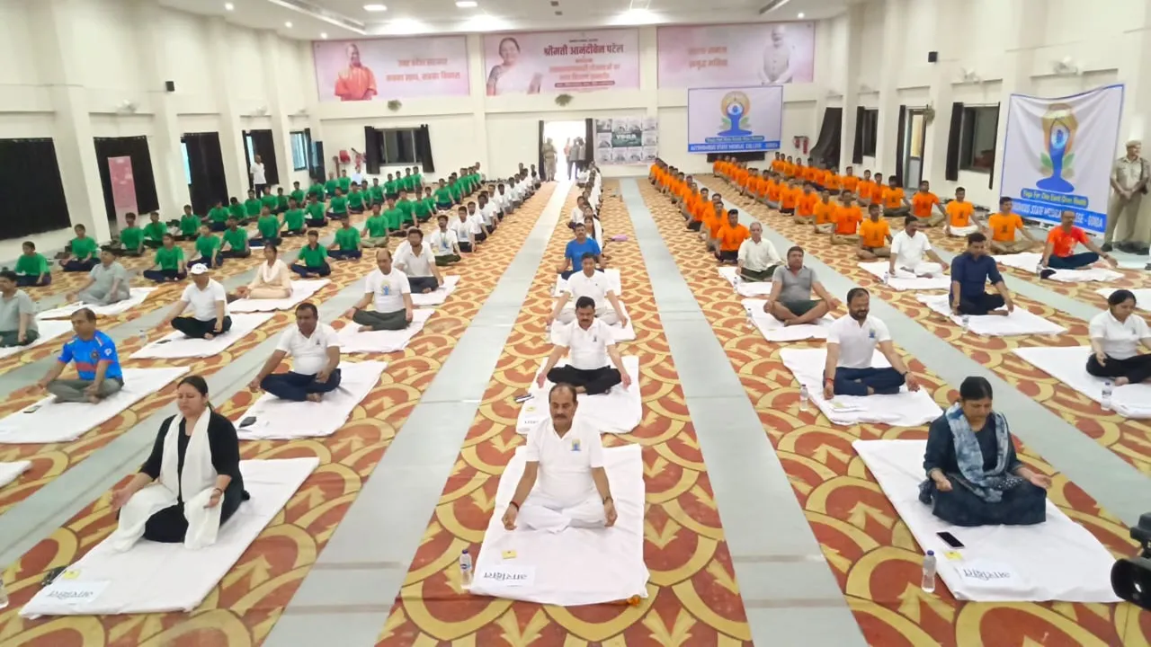अंतर्राष्ट्रीय योग दिवस: महर्षि पतंजलि की जन्मस्थली से निकला 'करो योग रहो निरोग' का संदेश