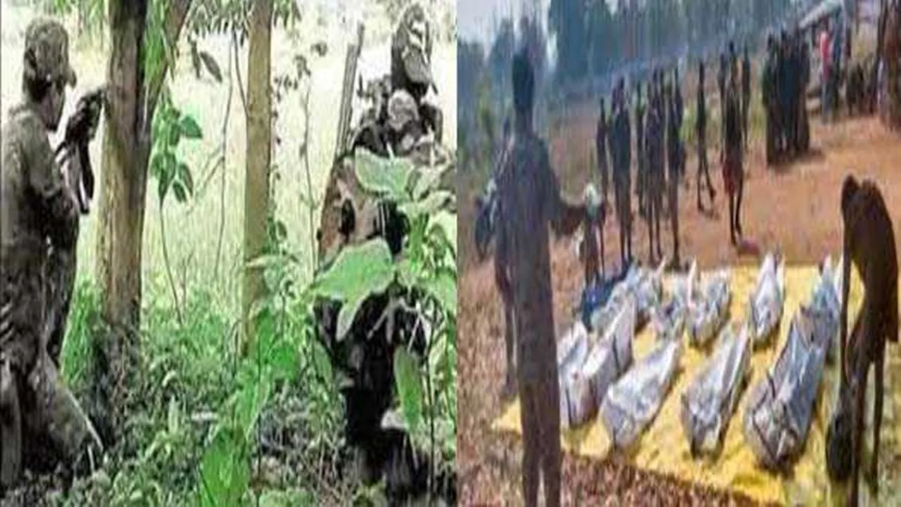 Chhattisgarh encounter: अमित शाह के दौरे से पहले सुरक्षाबलों के साथ में मुठभेड़ में मारे गए 7 नक्सली