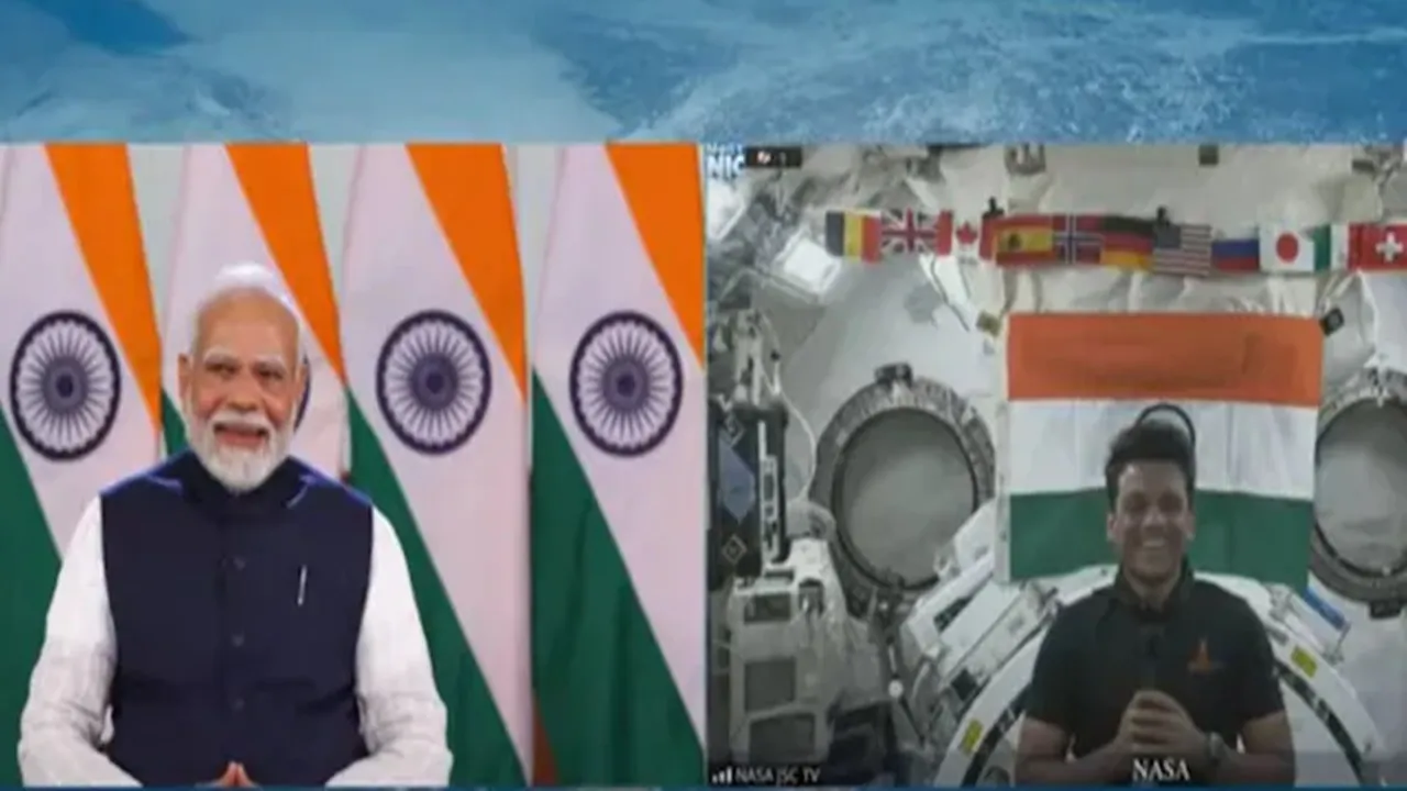 ISS पर गूंजा ‘भारत माता की जय’ का नारा, PM मोदी ने की शुभांशु शुक्ला से बात, कहा- आपकी यात्रा नए युग की शुरुआत है