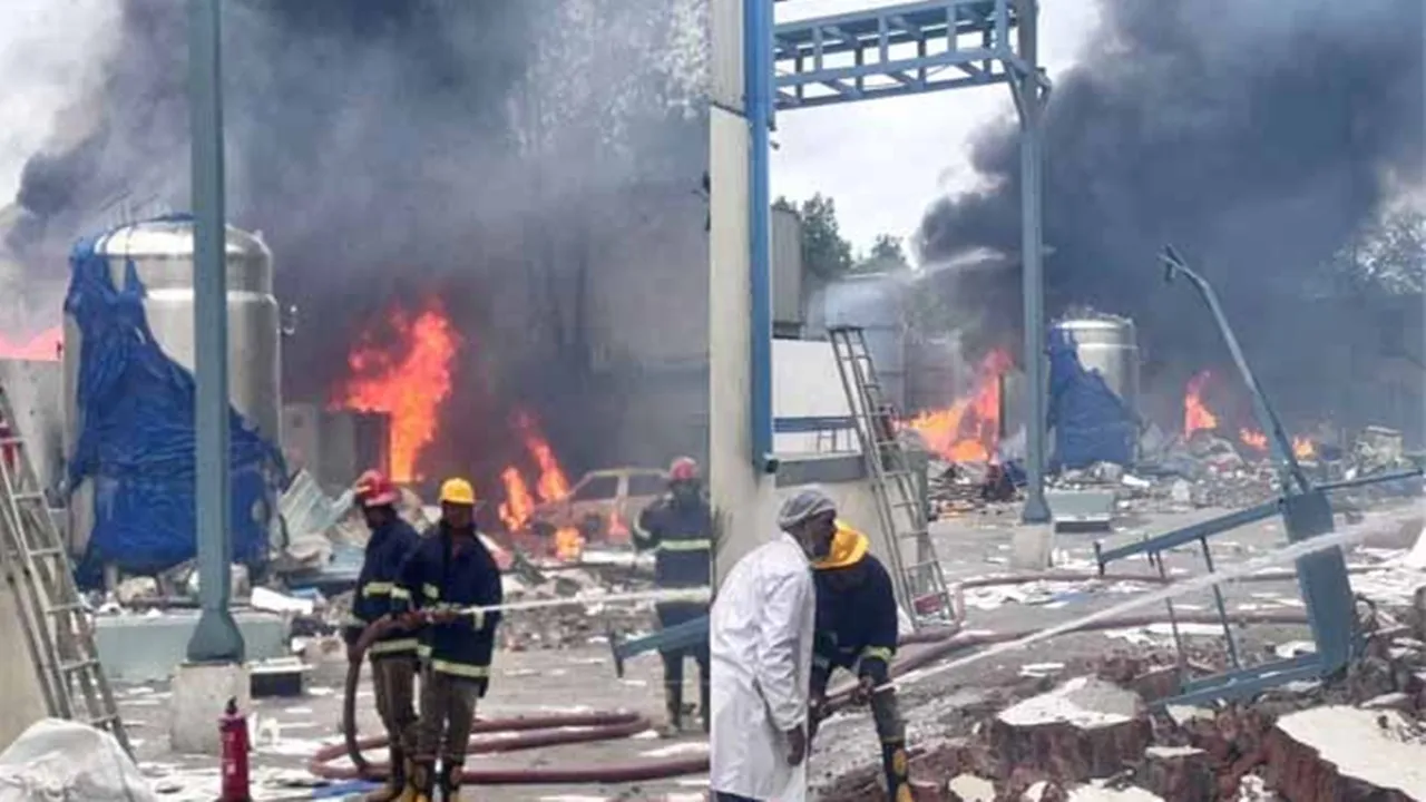 तेलंगाना में बड़ा हादसा: केमिकल फैक्ट्री में भीषण धमाका, 12 लोगों की मौत,  34 से अधिक घायल