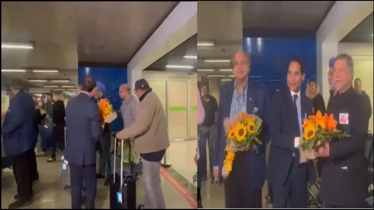 पाकिस्तान को बेनकाब करने ब्राजील पहुंचा शशि थरूर की अगुवाई वाला प्रतिनिधिमंडल, एयरपोर्ट पर किया गया स्वागत