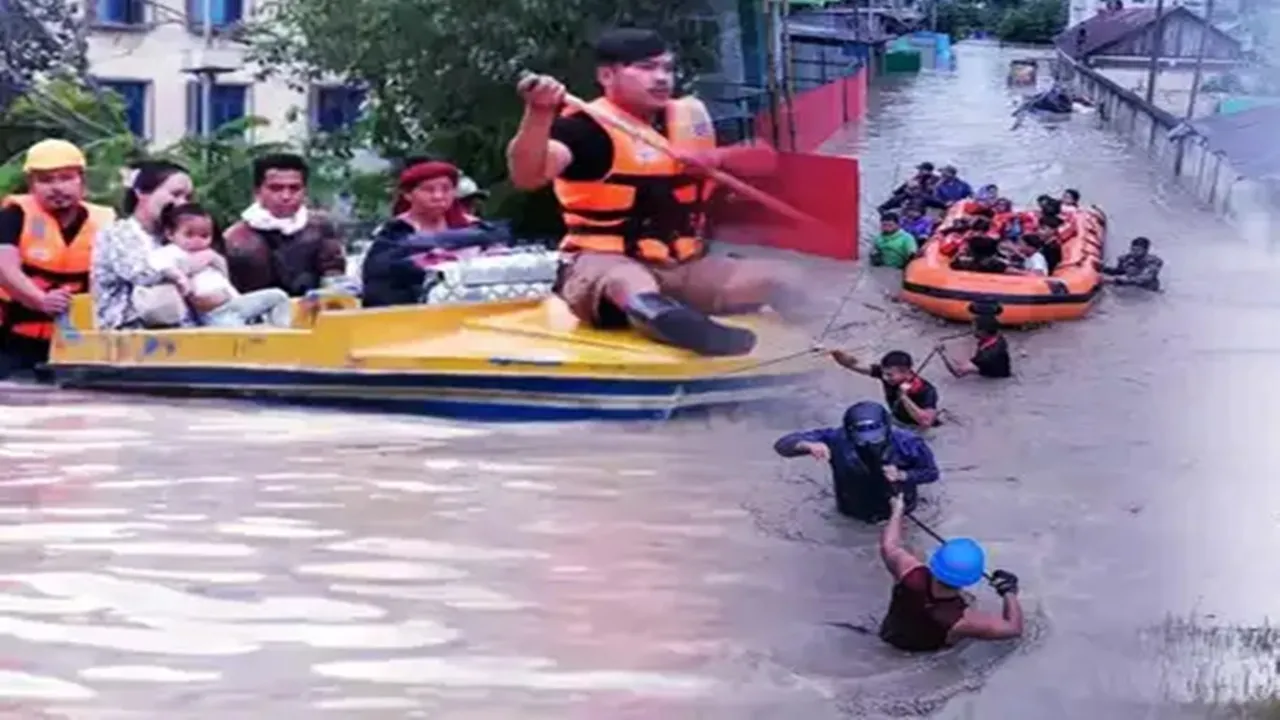 Assam Floods: असम में बाढ़ की स्थिति गंभीर, 7 लाख लोग प्रभावित, अब तक 19 लोगों की मौत