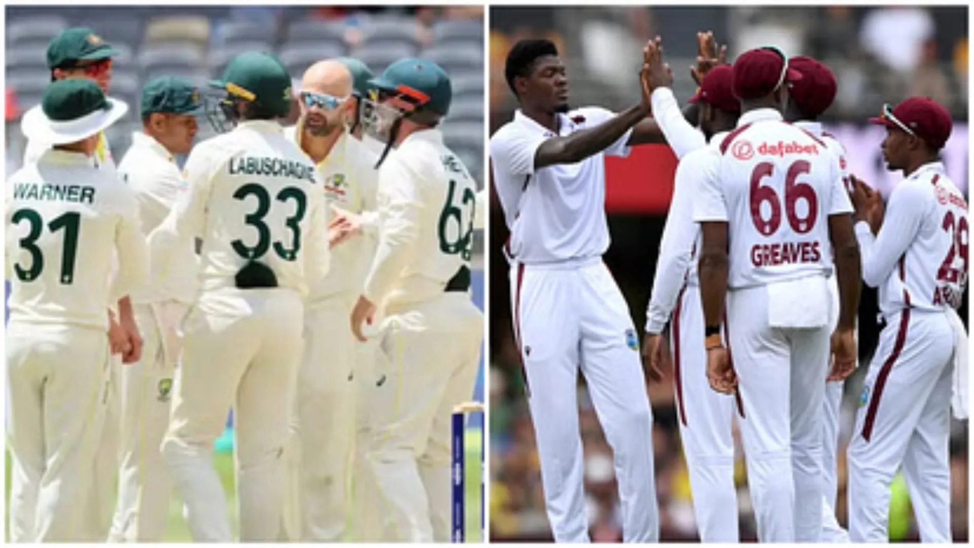 'ताश के पत्तो की तरह बिखर गए कंगारू' टेस्ट क्रिकेटर में वेस्टइंडीज ने ऑस्ट्रेलिया पर बरपाया कहर, 180 रन पर निपटाया 