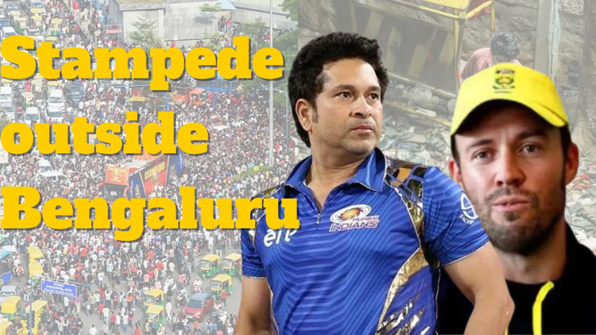 चिन्नास्वामी स्टेडियम के बाहर मची भगदड़ पर क्रिकेट जगत ने जताया शोक, सचिन तेंदुलकर से लेकर AB डिविलियर्स बोले- भयावह त्रासदी 