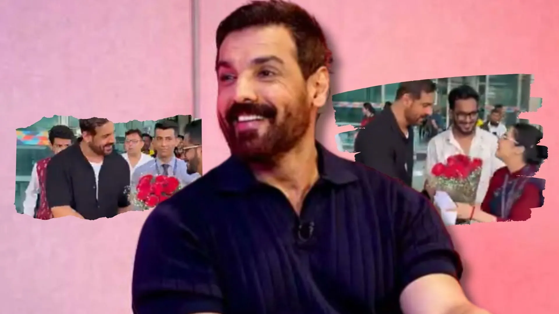 जॉन अब्राहम ने किया कुछ ऐसा, जिससे एयरपोर्ट पर महिला स्टाफ हुई खुश, लोग बोले- ये असली जेंटलमैन 