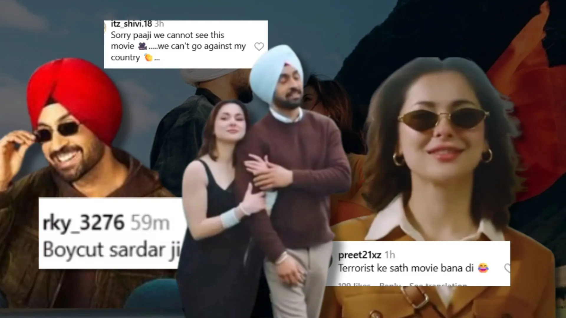 दिलजीत दोसांझ की फिल्म ‘सरदार जी 3’ का ट्रेलर रिलीज़, पाकिस्तानी एक्ट्रेस हानिया आमिर को देख भड़के लोग 