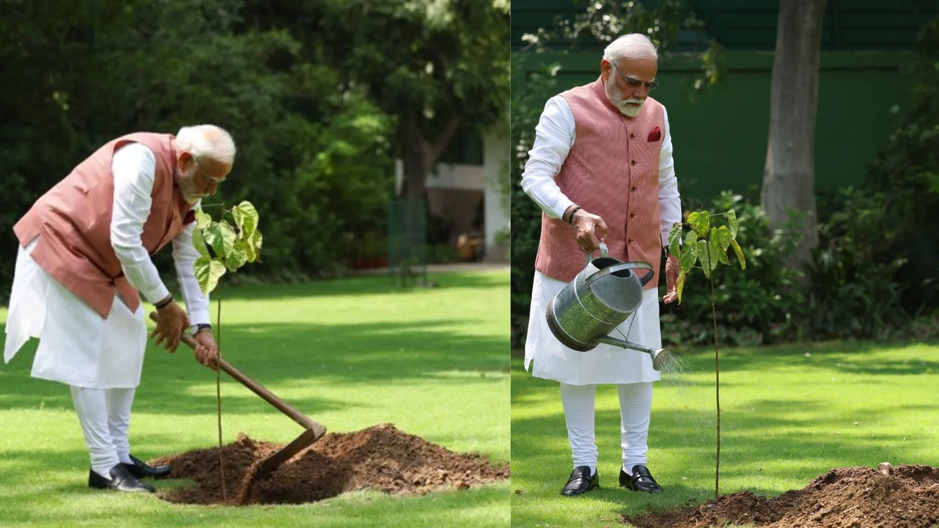 विश्व पर्यावरण दिवस पर कच्छ की बहनों का तोहफा, PM मोदी ने प्रधानमंत्री आवास पर लगाया सिंदूर का पौधा, बताया नारी शक्ति का प्रतीक 