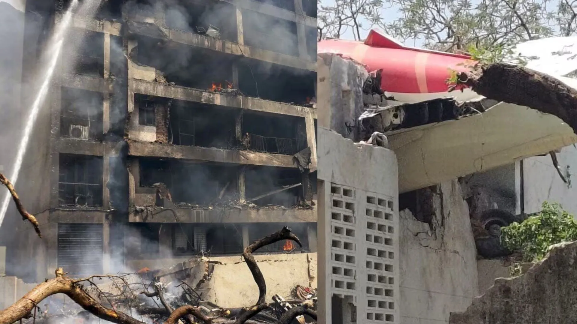 विमान हादसे की जांच के लिए खाली कराया जा रहा medical College छात्रावास, बोइंग 787 ड्रीमलाइनर कैंटीन परिसर में हुआ था दुर्घटनाग्रस्त