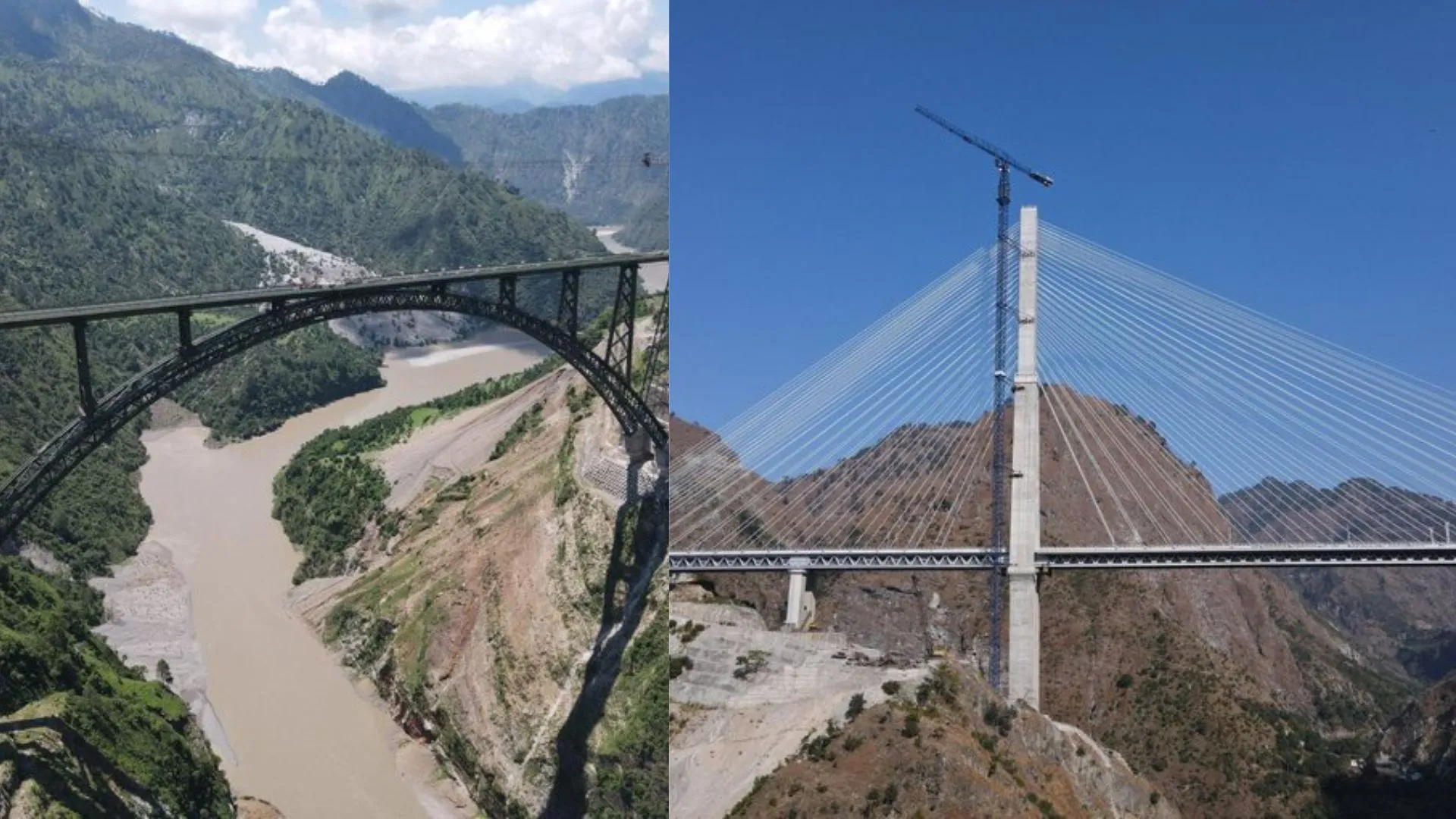 दुनिया के सबसे ऊंचे रेलवे पुल का उद्घाटन, चिनाब और ‘केबल-स्टेड’ रेलवे पुल की खासियत जानकर आप भी हो जाएंगे हैरान