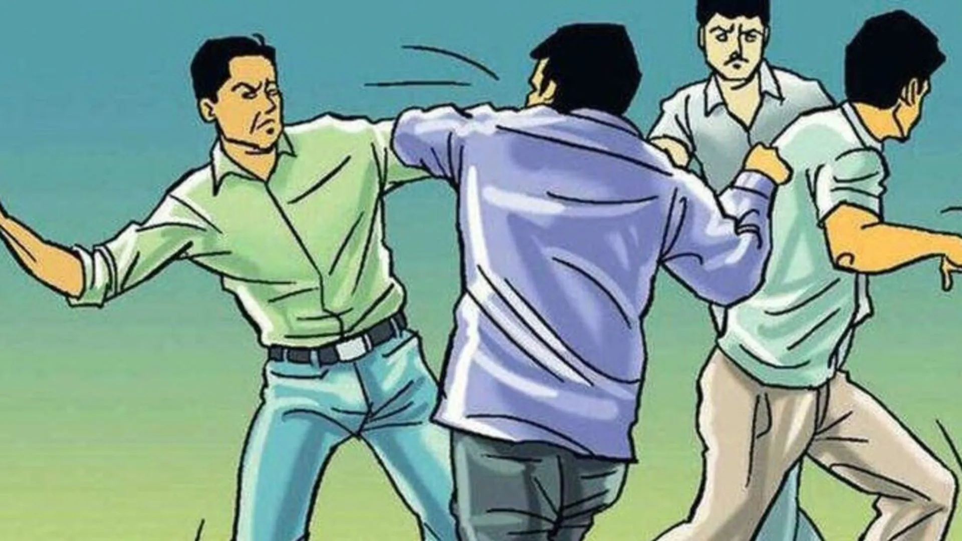 मामूली बात पर भिड़ गए दो पक्ष, मारपीट के बाद सीएम को कहे गए अपशब्द, पुलिस ने संभाला मोर्चा