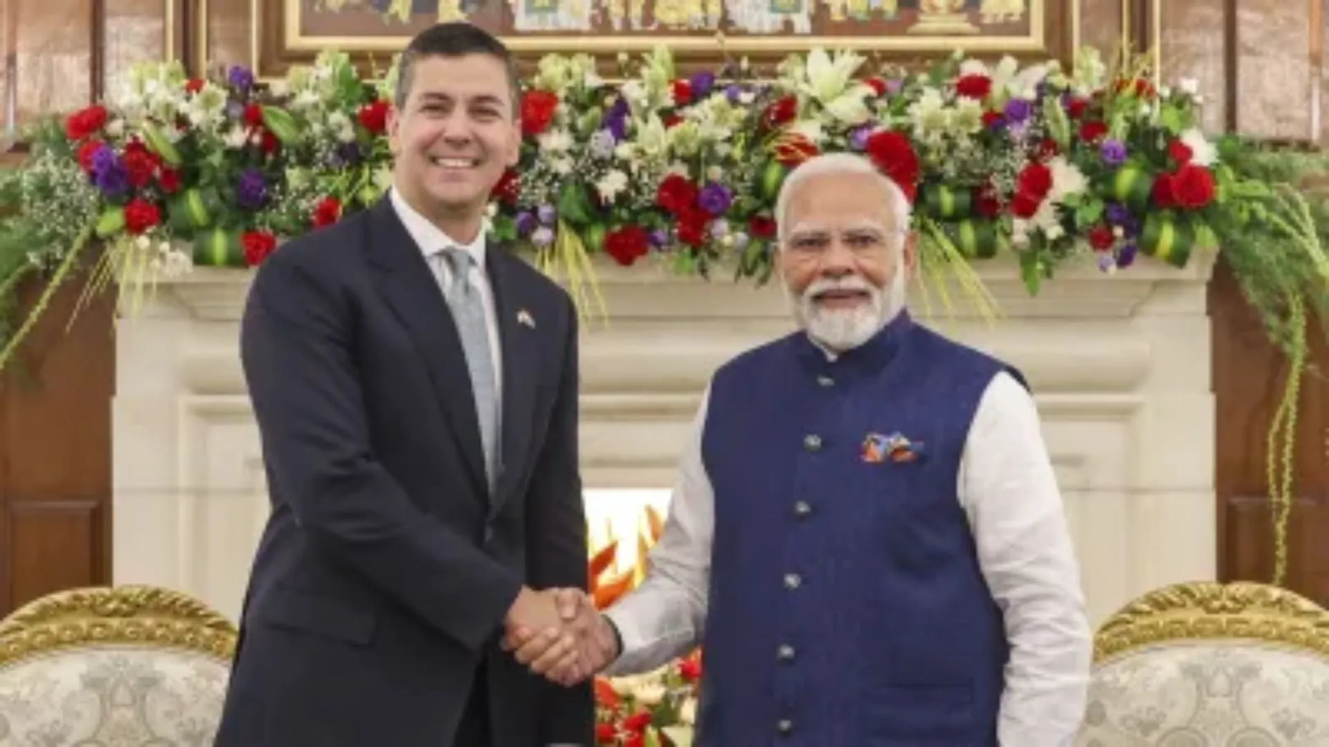 'आतंकवाद के खिलाफ लड़ाई में कंधे से कंधा मिलाकर खड़े हैं पैराग्वे और भारत', बोले PM मोदी