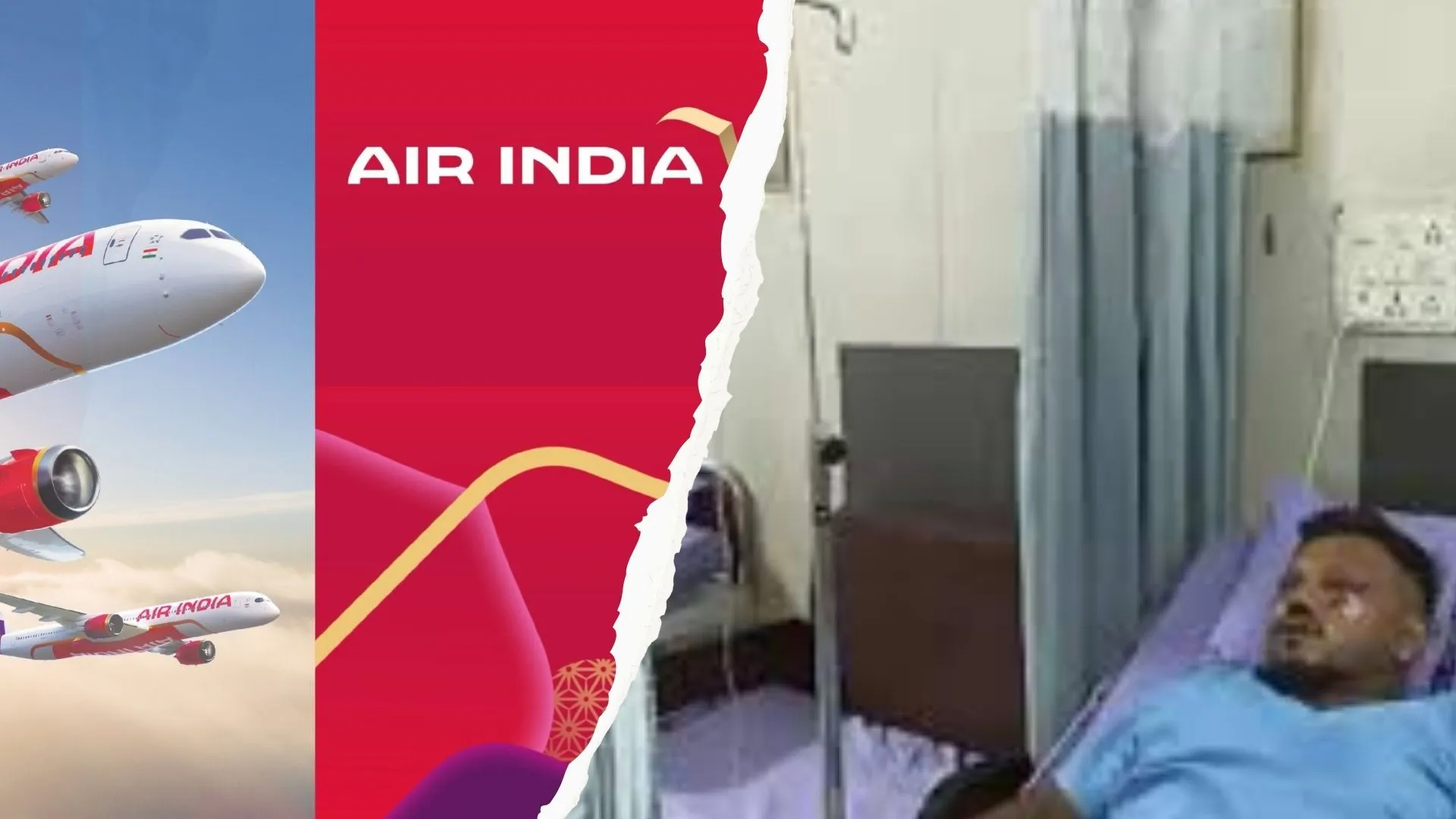 प्लेन क्रैश में बचे एकमात्र यात्री का अस्पताल में इलाज जारी, एयर इंडिया ने सहयोग का दिया आश्वासन 