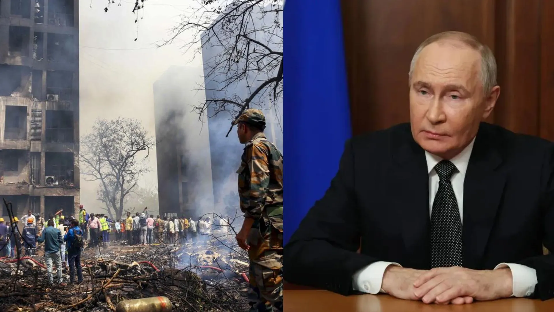 Ahmedabad Plane Crash: पुतिन, EU उर्सुला वॉन समेत तमाम वैश्विक नेताओं ने अहमदाबाद प्लेन क्रैश से दुखी, क्या कुछ कहा, पढ़ें