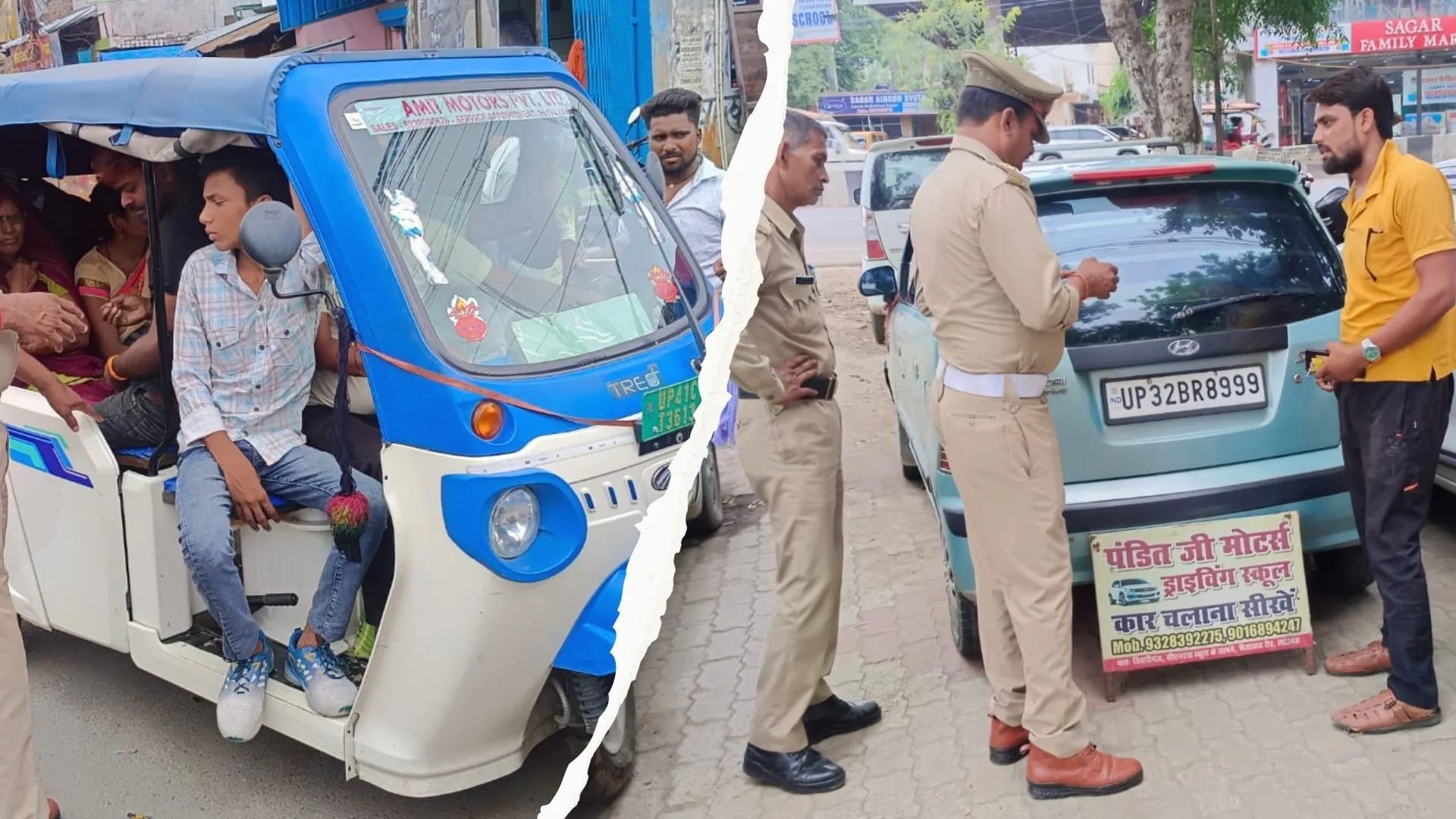 कमाई के लिए जुगाड़ : शहर में E Rickshaw के बाद मॉडीफाई E auto की भरमार, अलग से सीट जुड़वाकर यात्रियों की जान से खिलवाड़
